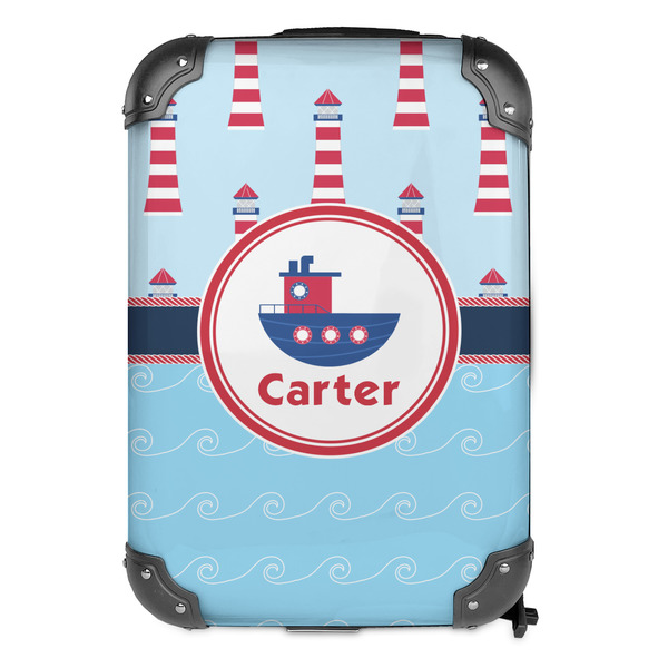 Light House & Waves 13" Hard Shell Backpacks - FRONT