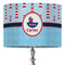 Light House & Waves 16" Drum Lampshade - ON STAND (Fabric)