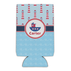 Light House & Waves Can Cooler (Personalized)