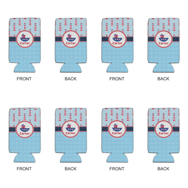 Light House & Waves 16oz Can Sleeve - Set of 4 - APPROVAL