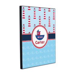 Light House & Waves Wood Prints (Personalized)