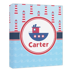 Light House & Waves Canvas Print - 20x24 (Personalized)