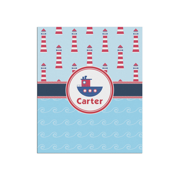 Custom Light House & Waves Poster - Matte - 20x24 (Personalized)