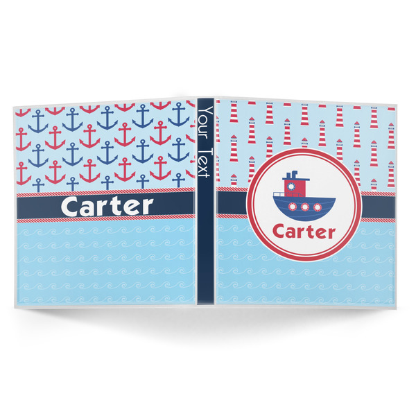 Light House & Waves 3-Ring Binder Approval- 1in