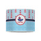 Light House & Waves 8" Drum Lampshade - FRONT (Poly Film)