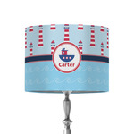 Light House & Waves 8" Drum Lamp Shade - Fabric (Personalized)