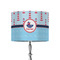 Light House & Waves 8" Drum Lamp Shade - Fabric (Personalized)