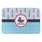 Light House & Waves Anti-Fatigue Kitchen Mat (Personalized)