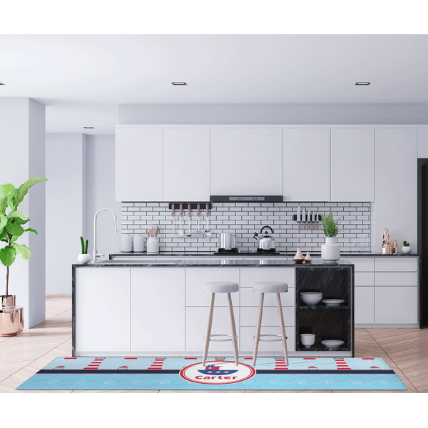 Light House & Waves Area Rug Sizes