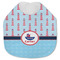 Light House & Waves Jersey Knit Baby Bib w/ Name or Text