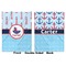 Light House & Waves Baby Blanket (Double Sided - Printed Front and Back)
