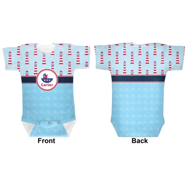 Light House & Waves Baby Bodysuit Approval
