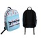 Light House & Waves Backpack front and back - Apvl
