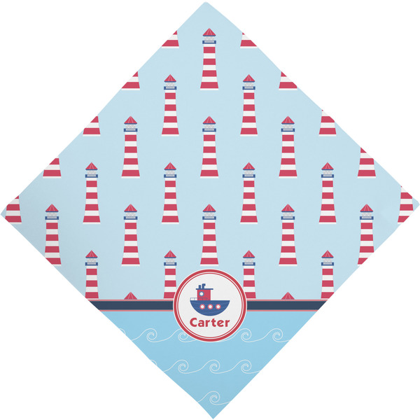 Light House & Waves Bandana - Full View
