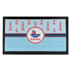 Light House & Waves Bar Mat - Small (Personalized)