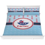 Light House & Waves Comforter Set - King (Personalized)