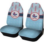Light House & Waves Car Seat Covers (Set of Two) (Personalized)