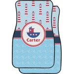 Light House & Waves Car Floor Mats (Personalized)