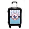 Light House & Waves Carry On Hard Shell Suitcase - Front