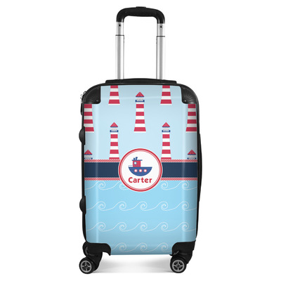 Light House & Waves Suitcase (Personalized)