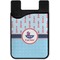 Light House & Waves Cell Phone Credit Card Holder
