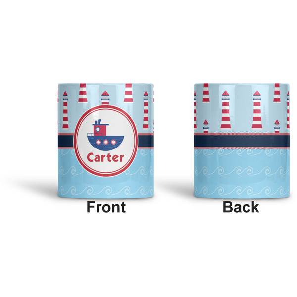 Light House & Waves Ceramic Pen Holder - Apvl