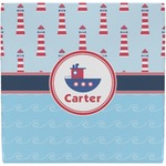 Light House & Waves Ceramic Tile Hot Pad (Personalized)
