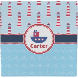 Light House & Waves Ceramic Tile Hot Pad (Personalized)
