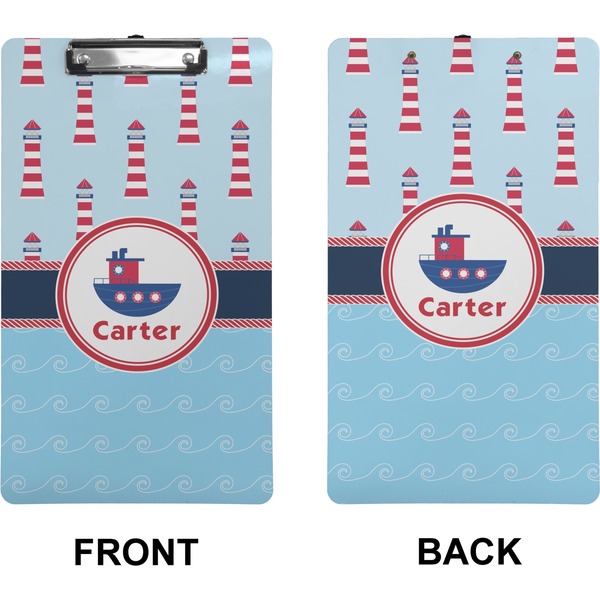 Light House & Waves Clipboard (Legal) (Front + Back)