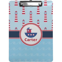 Light House & Waves Clipboard (Personalized)