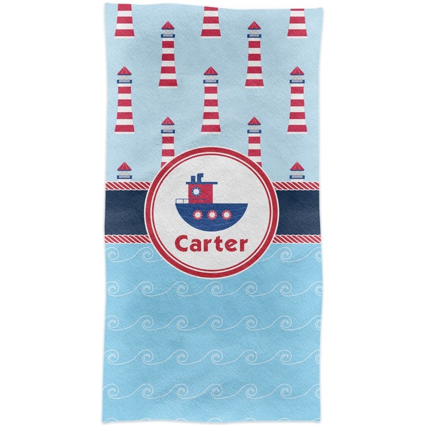 Light House & Waves Crib Comforter/Quilt - Apvl