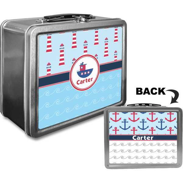 Light House & Waves Custom Lunch Box / Tin Approval