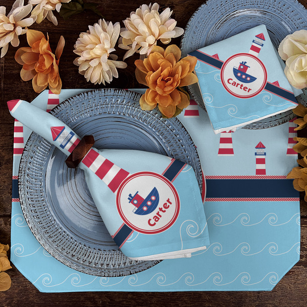 Light House & Waves Dining Set