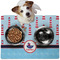 Light House & Waves Dog Food Mat - Medium LIFESTYLE