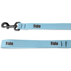 Light House & Waves Deluxe Dog Leash - 4 ft (Personalized)