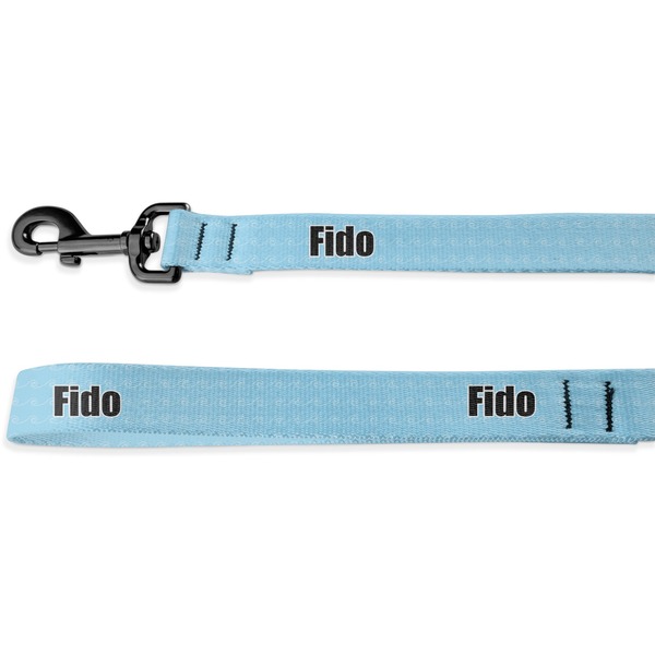 Custom Light House & Waves Deluxe Dog Leash - 4 ft (Personalized)