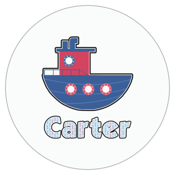 Light House & Waves Drink Topper - Large - Single