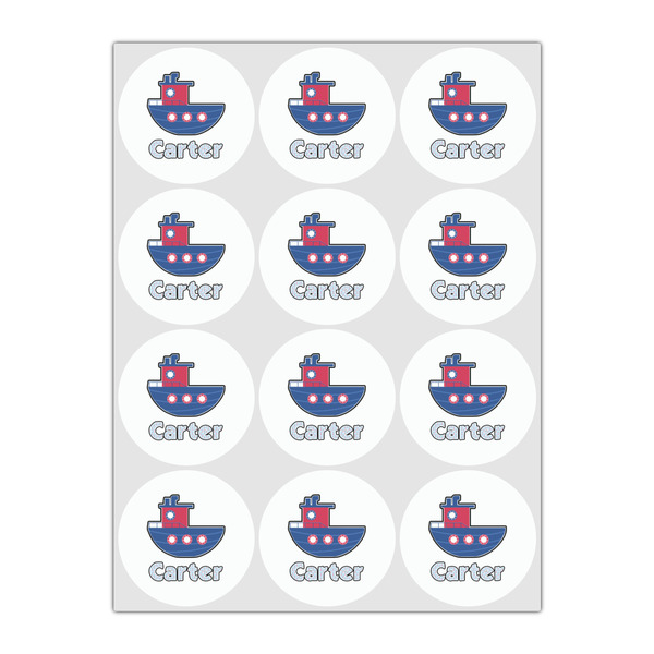 Light House & Waves Drink Topper - Small - Set of 12