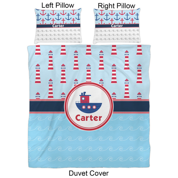 Light House & Waves Duvet Cover Set - Queen - Approval