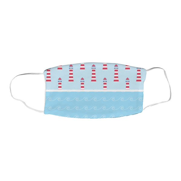 Light House & Waves Fabric Face Mask