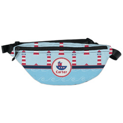 Light House & Waves Fanny Pack - Classic Style (Personalized)
