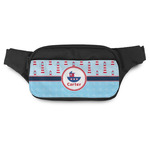 Light House & Waves Fanny Pack - Modern Style (Personalized)