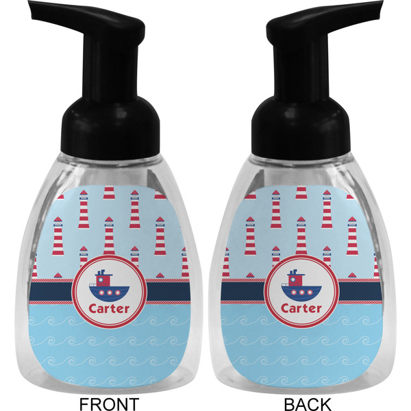 Light House & Waves Foam Soap Bottle (Front & Back)