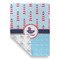 Light House & Waves Garden Flags - Large - Double Sided - FRONT FOLDED