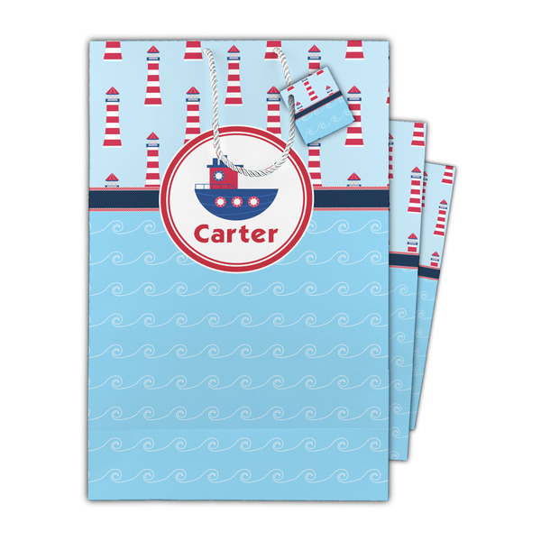 Light House & Waves Gift Bags - Parent/Main