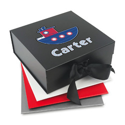 Light House & Waves Gift Box with Magnetic Lid (Personalized)