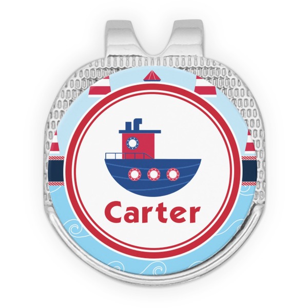 Light House & Waves Golf Ball Hat Marker Hat Clip