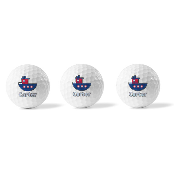 Light House & Waves Golf Balls - Generic - Set of 3 - APPROVAL