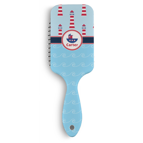 Custom Light House & Waves Hair Brushes (Personalized)
