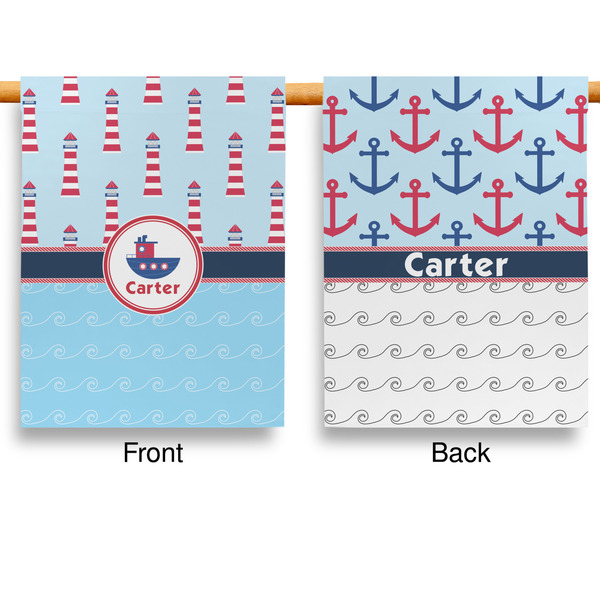 Light House & Waves House Flags - Double Sided - APPROVAL
